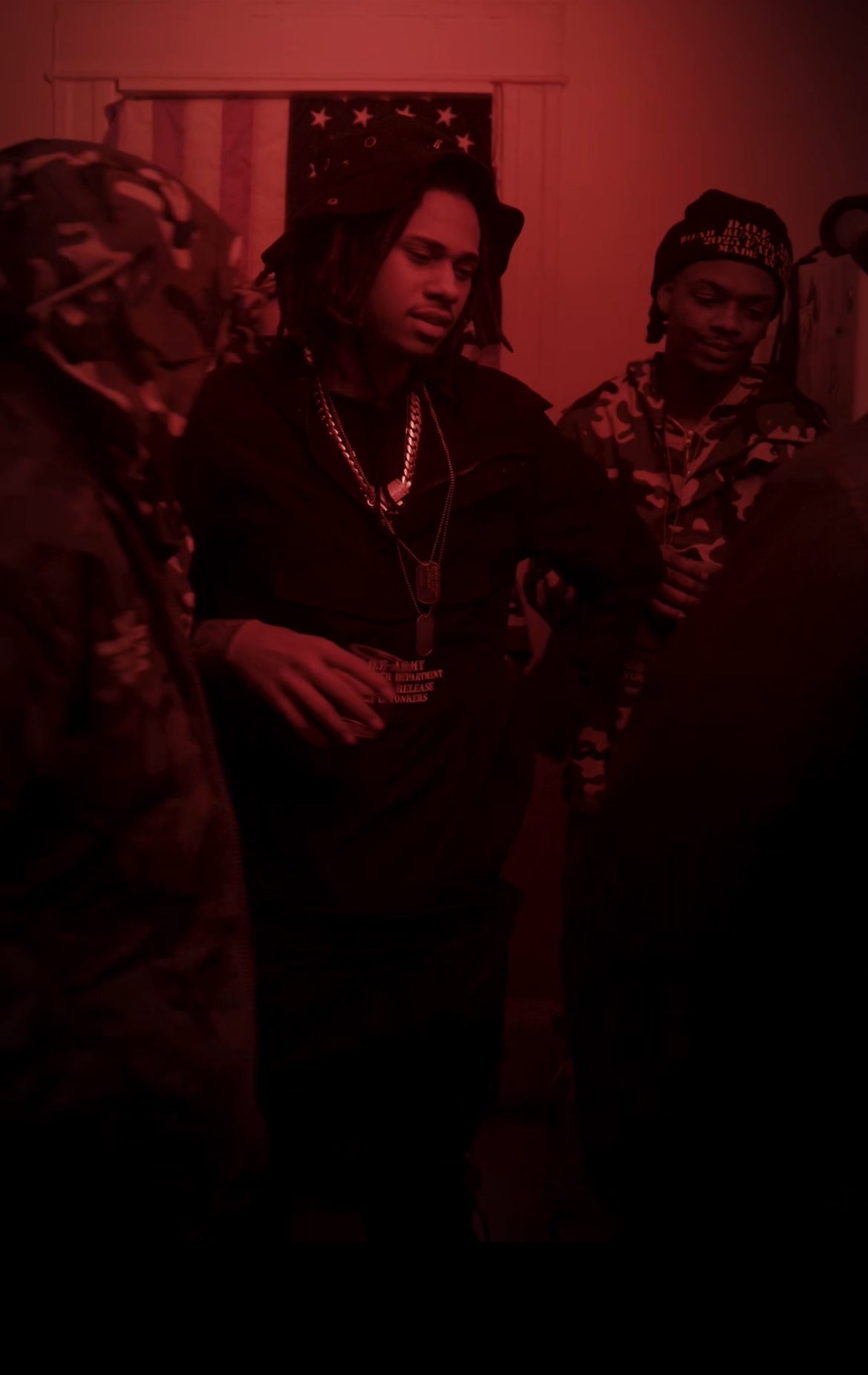 D.O.E Army Dog Tag Chain